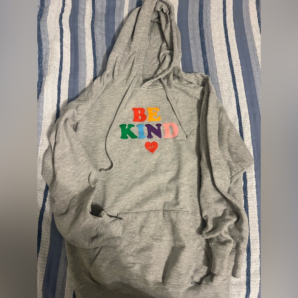 Gray 'Be Kind' Hoodie